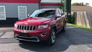 2014 Jeep Grand Cherokee Limited with 29,000 miles call 765-456-1788 @ www.tonyspreowned.com