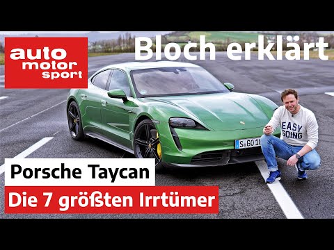 0-100, Verbrauch & Nordschleife: Die 7 größten Irrtümer zum Porsche Taycan - Bloch erklärt #90 | ams