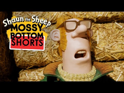 Bale Maze 🤔 Mossy Bottom Farm Shorts 🐑 #ShauntheSheep