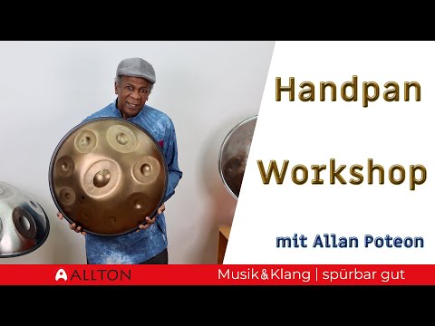 Handpan Workshop Trailer - mit Allan Poteon