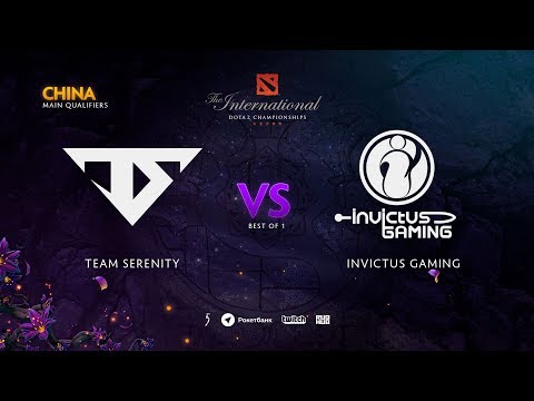 Team Serenity vs Invictus Gaming, TI9 Qualifiers CN, bo1 [Adekvat & LighTofHeaveN]