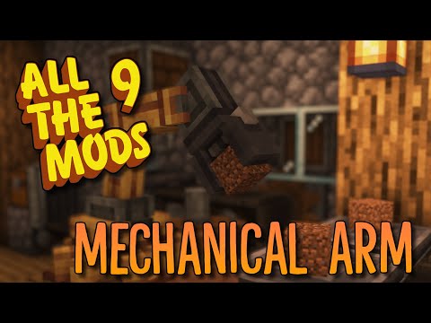 Minecraft All The Mods 9 - #8 CREATE Mechanical Arm
