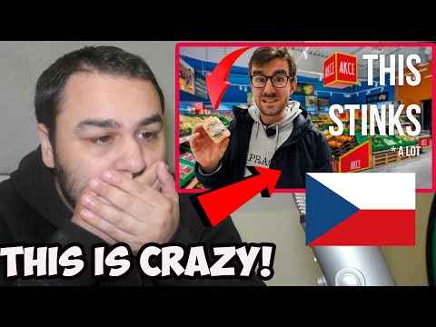 Reaction To 11 Weird Things in the Czech Supermarket...