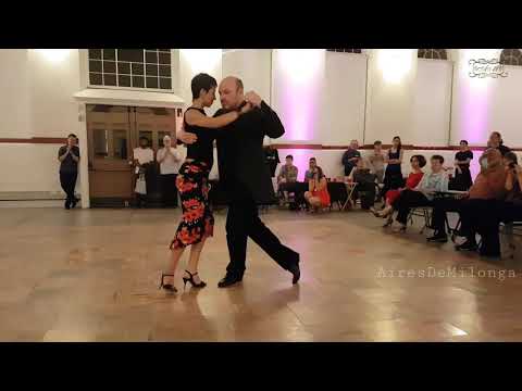  Cecilia Gonzalez  and  Jake Spatz  are  dancing  to  the  tango  "  Naranjo En Flor  "  by  Aníbal Troilo