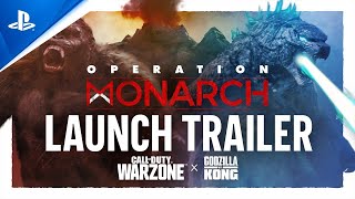 PlayStation Call of Duty: Warzone - Tráiler de Operacion Monarch ¡Godzilla vs KONG! anuncio