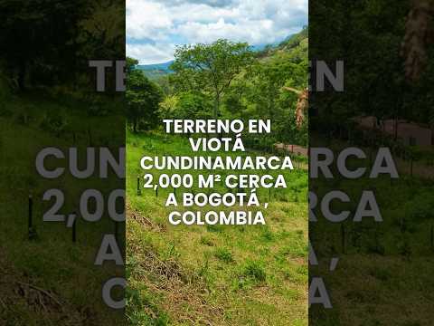 Terreno en Viotá Cundinamarca 2,000 m² Cerca a Bogotá, Colombia