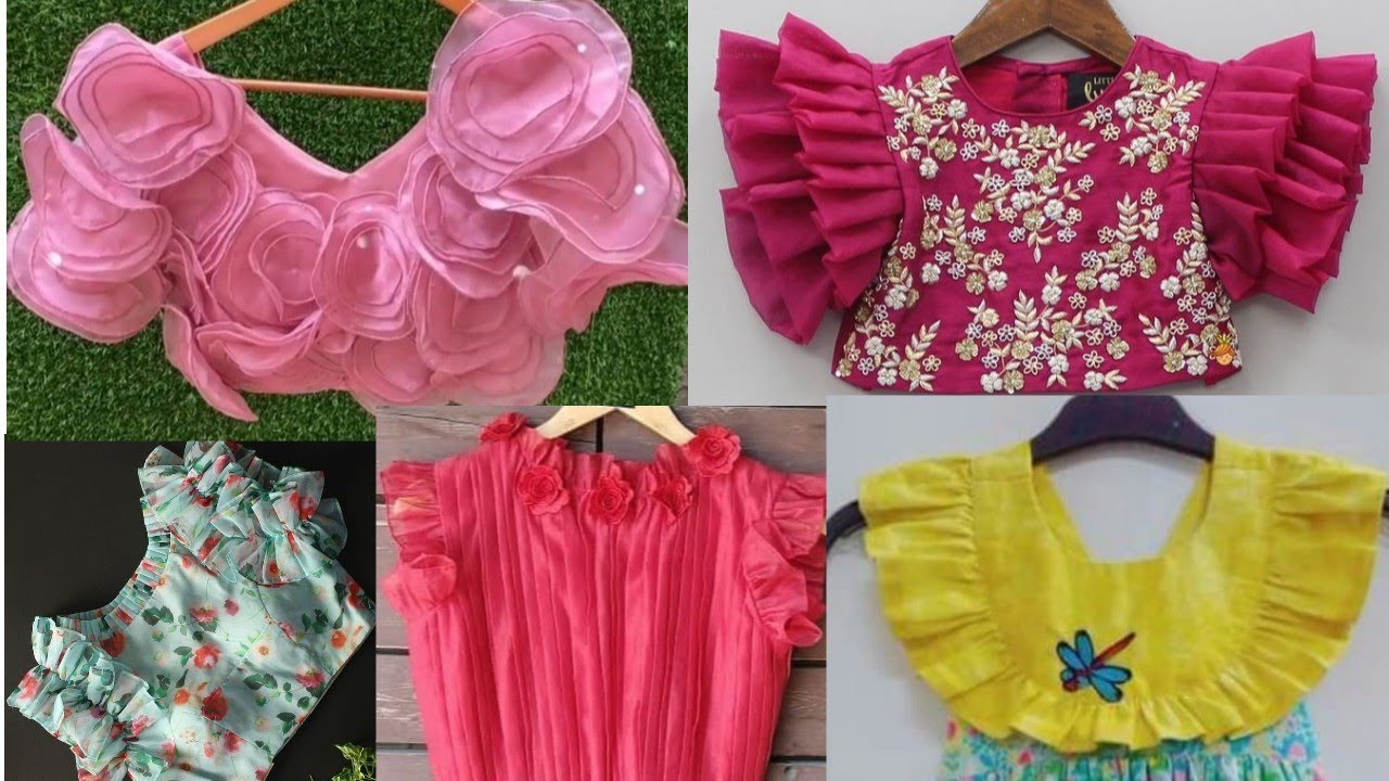 kids blouse designs images / kids lehenga blouse design / baby frock
