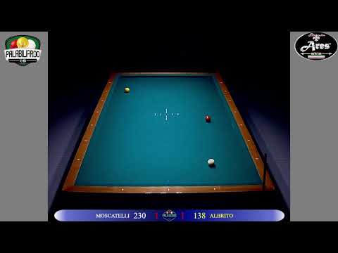 25 Gennaio 2023 - FINALE DI BATTERIA MOSCATELLI VS ALBRITO  - Live Dal Palabiliardo Rho