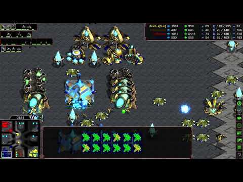 Starcraft: Remastered Broodwar 2v2 on Fastest Map
