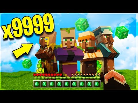 FARM DI VILLAGER AUTOMATICA SUPER SEMPLICE! ASSURDA! - Minecraft ITA 1.14.3