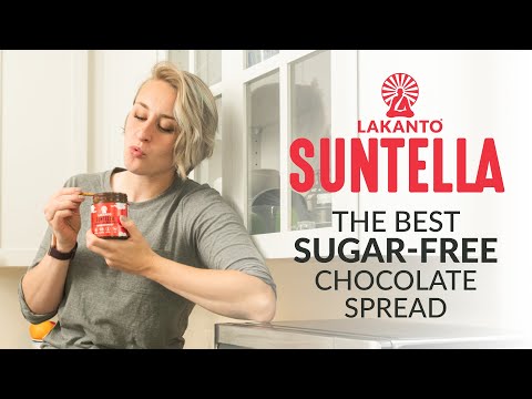 The BEST Sugar-free Chocolate Spread (Lakanto Suntella)
