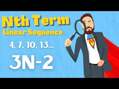How To Find The Nth Term Of A Linear Sequence