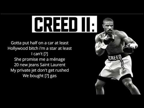 Fate (Lyrics)- Mike WiLL Made-It, Young Thug, Swae Lee(CREED 2 SOUNDTRACK)