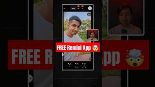 Use Remini App Unlimited FREE 🤯 #reminiapp #reminiapptutorial #reminiphotoenhancer