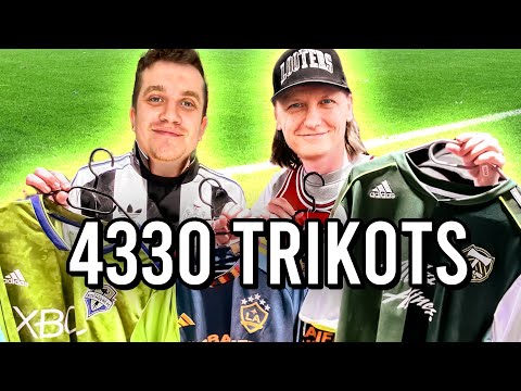 4330 Trikots auf der Vintage Fußball Börse