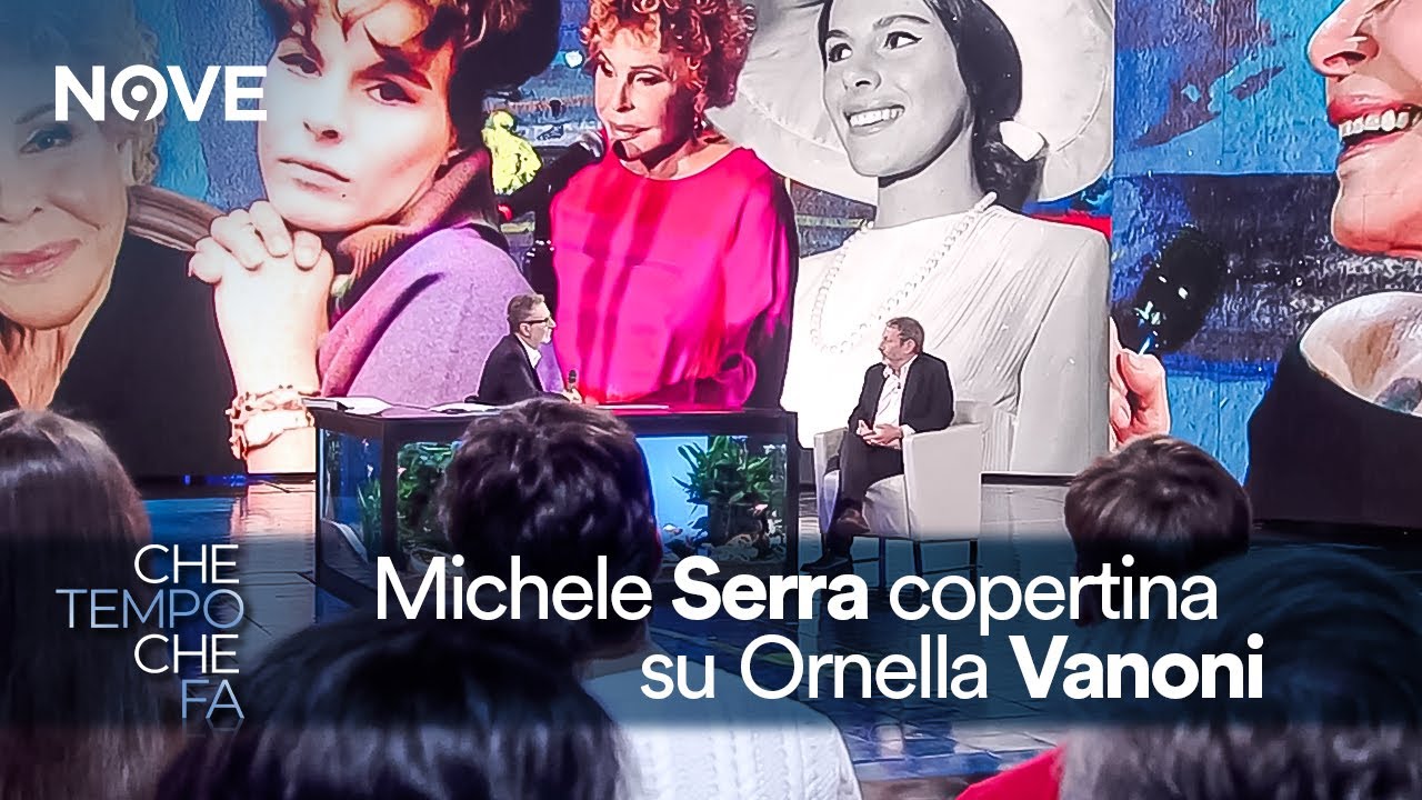 La copertina di Michele Serra su Ornella Vanoni | Che tempo che fa