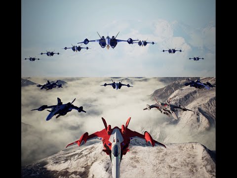 Ace Combat 7: Skies Restored - [X20A Strike Freedom/YF-29 Durandal] 09 - Faceless Soldier