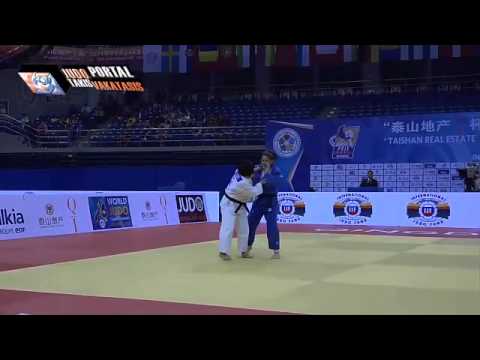 Judo Grand Prix Qingdao 2014 Final -78kg SOL KYONG (PRK) vs. STEENHUIS Guusje (NED)