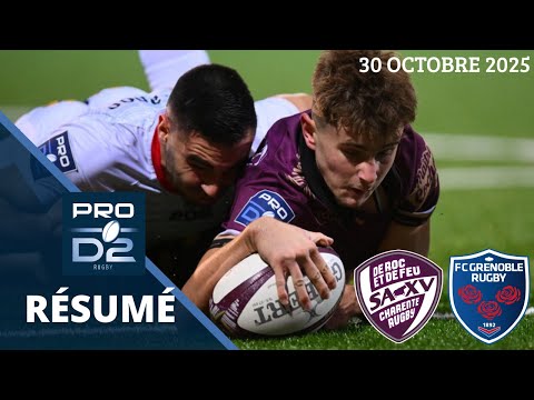 Pro D2 J9 : le résumé de Soyaux-Angoulême vs Grenoble - Saison 2025/26