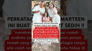 Download lagu PERKATAAN GADING MARTEEN INI BUAT PUBLIK IKUT SEDIH !! #hotnews #artis mp3