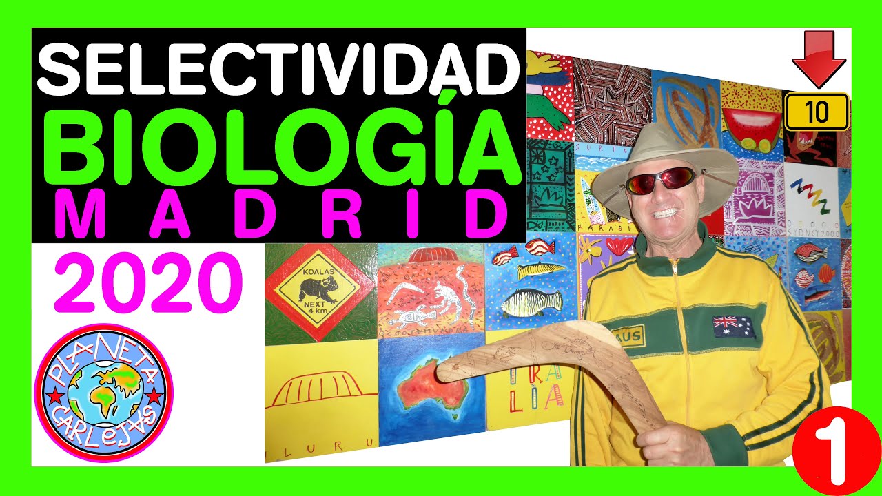 ▶️1 SELECTIVIDAD 😱 BIOLOGIA 2020 MADRID 🐻🌳