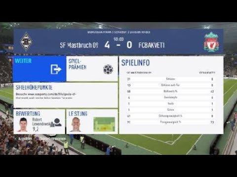 FIFA 19  Division Rivals  20.08.2019  SF Mastbruch 09 - FCBAKVET1     4:0