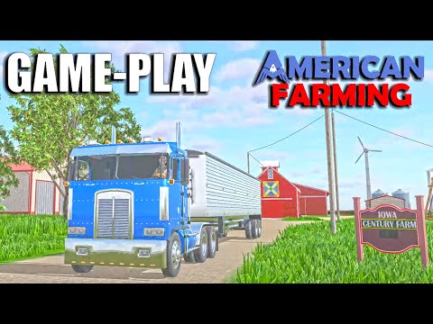 FIRST Gameplay Trailer - American Farming - YouTube