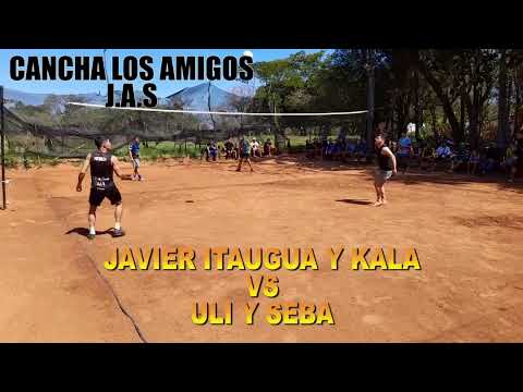 Javier Itaugua y Kala Vs Uli y Seba. J.A.S. FUTVOLEY. FOOTVOLLEY. FUTEVOLEI.