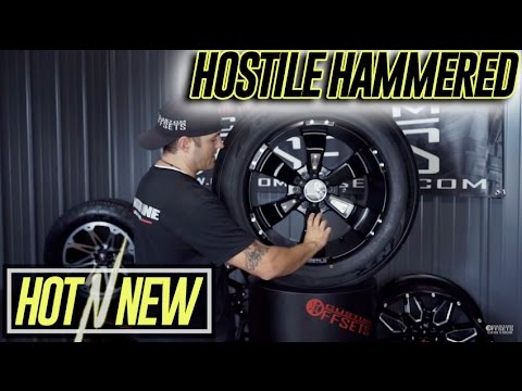 Hot n New Ep. 28: Hostile Hammered Satin Black 20x10 -19