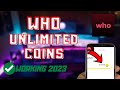 Who - Live Video Chat Hack 🥰 Who Glitch Unlimited Free Coins 2023 [Android/iOS]