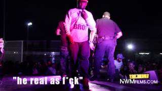 Big KRIT jumps into a crowd of fans!!!