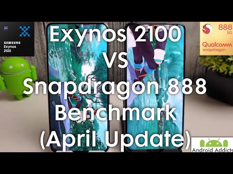Galaxy S21 Benchmark Test April Update - Exynos 2100 vs Snapdragon 888