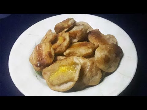 Cinnamon Banana Fried Fritters / Dinner Recipes /Banana Recipes/Snacks Recipes/Cinnamon Recipes 1293