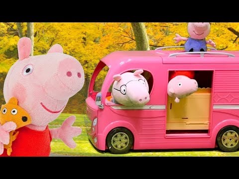 Uma casa sobre rodas! Peppa Pig em português. Vídeos educativos com a Peppa Pig e George