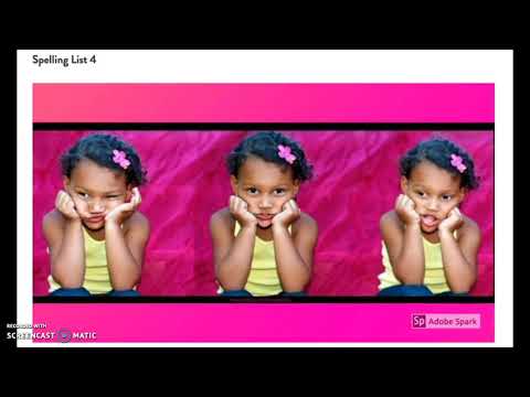 Spelling List 4