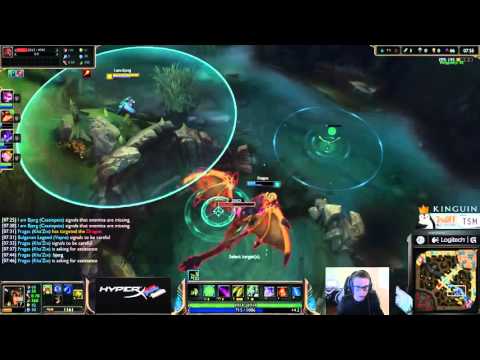 Bjergsen as Cassiopeia vs Ahri Mid   S5 Challenger Ranked Gameplay