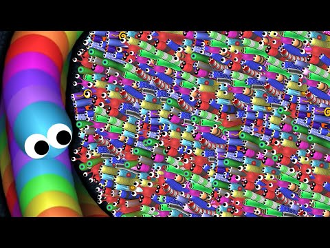 Slither.io A.I. 200,000+ Score Epic Slitherio Gameplay #268