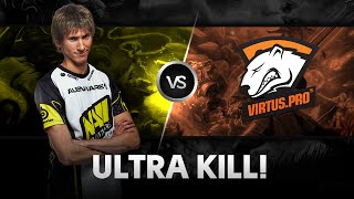 Ultra Kill by Dendi vs VP @ SLTV X LAN-Finals