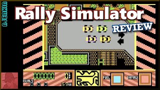 Rally Simulator - on the Commodore 64 !! with Commentary