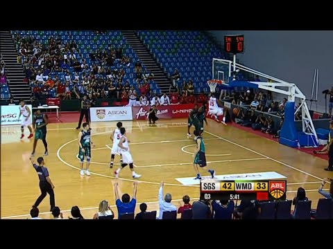 Alexander's Crazy Dunk | Slingers vs Westports Dragon | Nov 25, 2016 | 2016-17 ABL Season