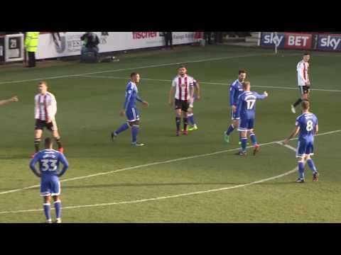 EXTENDED HIGHLIGHTS: BRENTFORD 2-2 CARDIFF CITY (1st Half)
