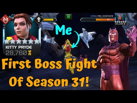 First Boss Fight Of Season 31! 4Loki vs SpBa! War #8! Crumpled?! - Marvel Contest of Champions
