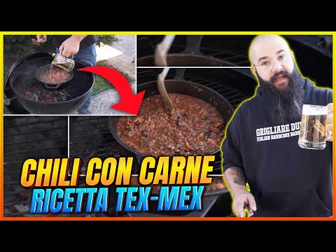 Ricetta Chili con Carne | Ricetta Tex Mex Chilli Grigliare Duro