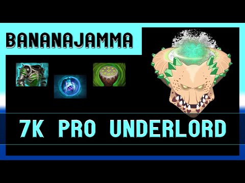 Dota 2 VOD BananaSlamJamma Underlord | Full Game Pro Safelane Guide Gameplay