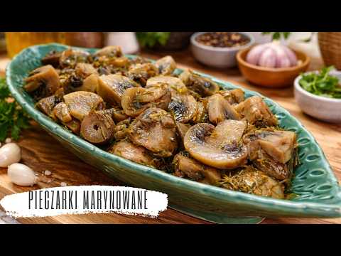 Marynowane pieczarki na szybko – chrupiące i gotowe w 24h