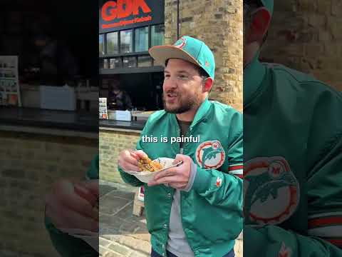 Can you finish this in 5 bites Camden Series 👀😋 #camdenmarket #food #followmypage #fypシ