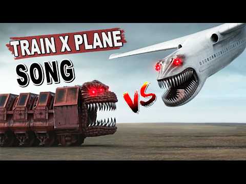 INFECTED SKY VS INFECTED TRAIN SONG - Monster Battle (Horror Meme)