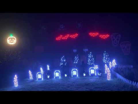 System of a Down - Toxicity (Halloween Light Show 2023)