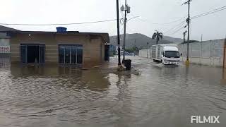 Parte de Avenida La Paz Puerto Cabello Inundada. 6/10/22.