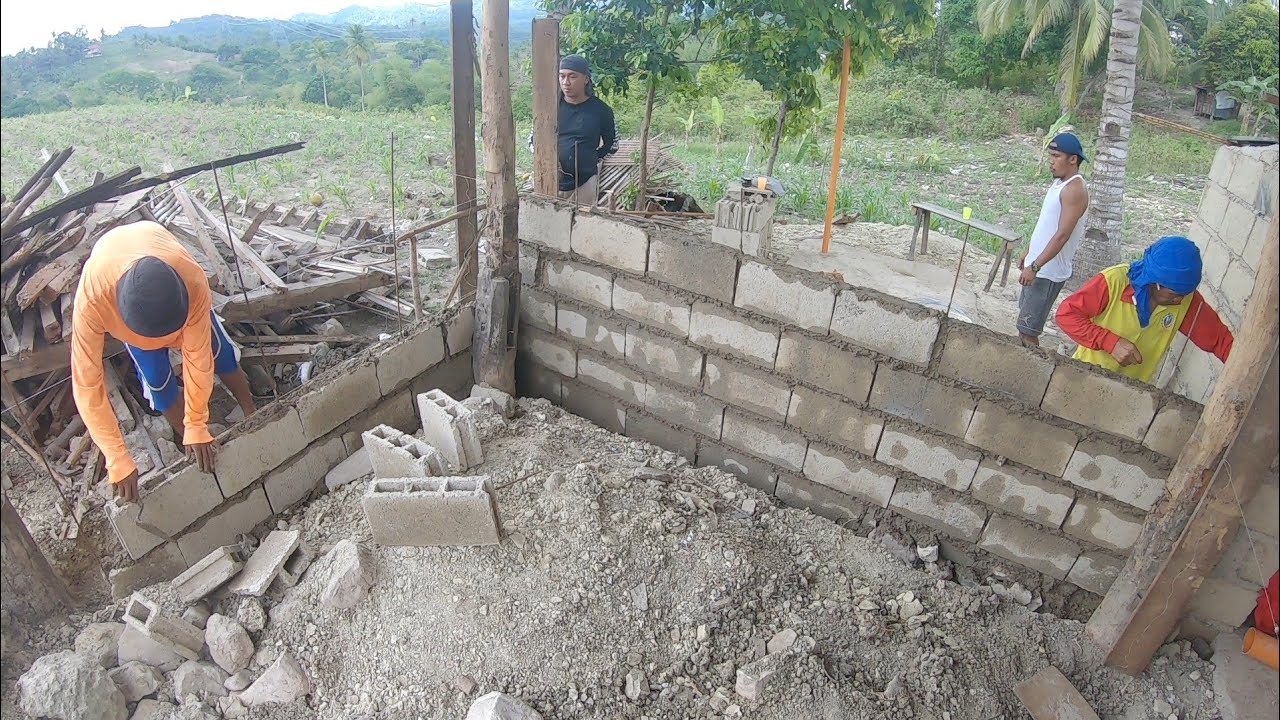 Laying Hollow Blocks Explained in Philippines